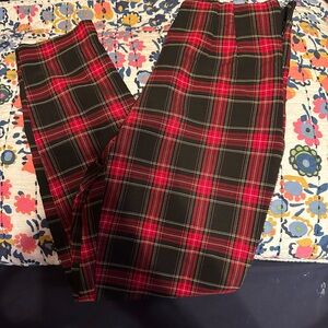 Time and Tru Red and Black Dress Pants